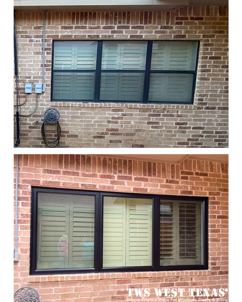 black windows